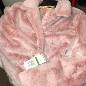 Fury pink coat